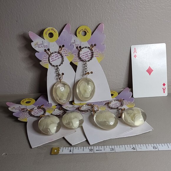 Lot Of 6 Angel Keychains - Picture 2 of 6